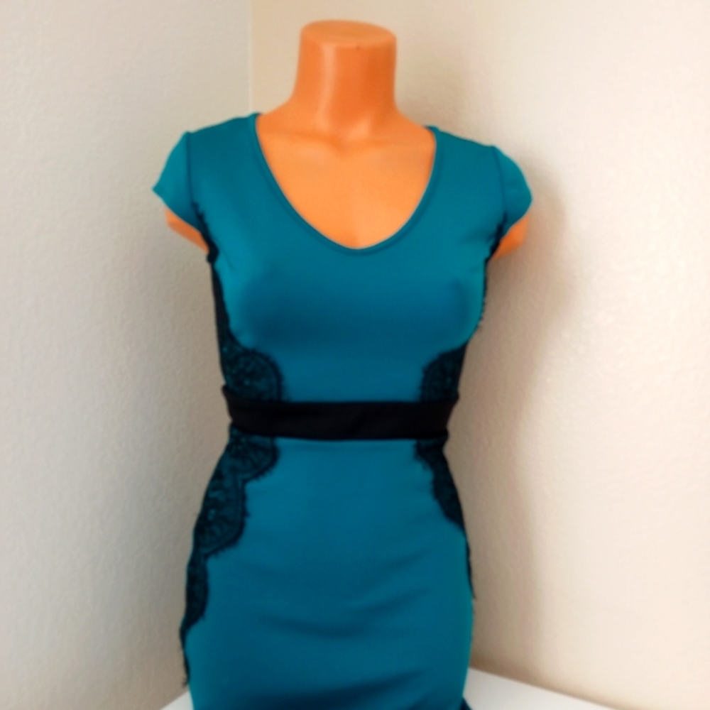 Blue  dress